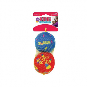 KONG Occasions Birthday Balls - Medium x 2 Pack